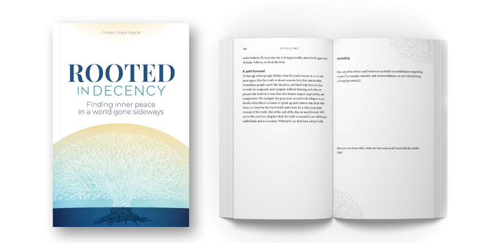 Rooted in Decency Book about finding happiness and well being