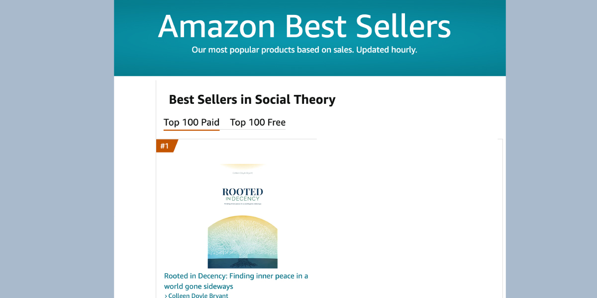 Amazon Best Sellers: Rooted in Decency Book